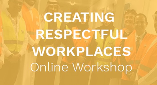 Creating respectful workplaces online workshop