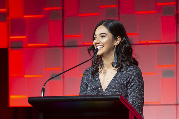 Stevie Davis-Tana presents the 2019 Diversity Awards NZ