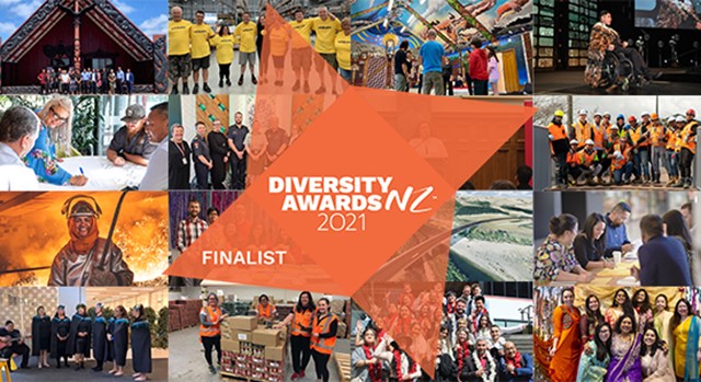 photo collage of 2021 Diversity Awards finalists