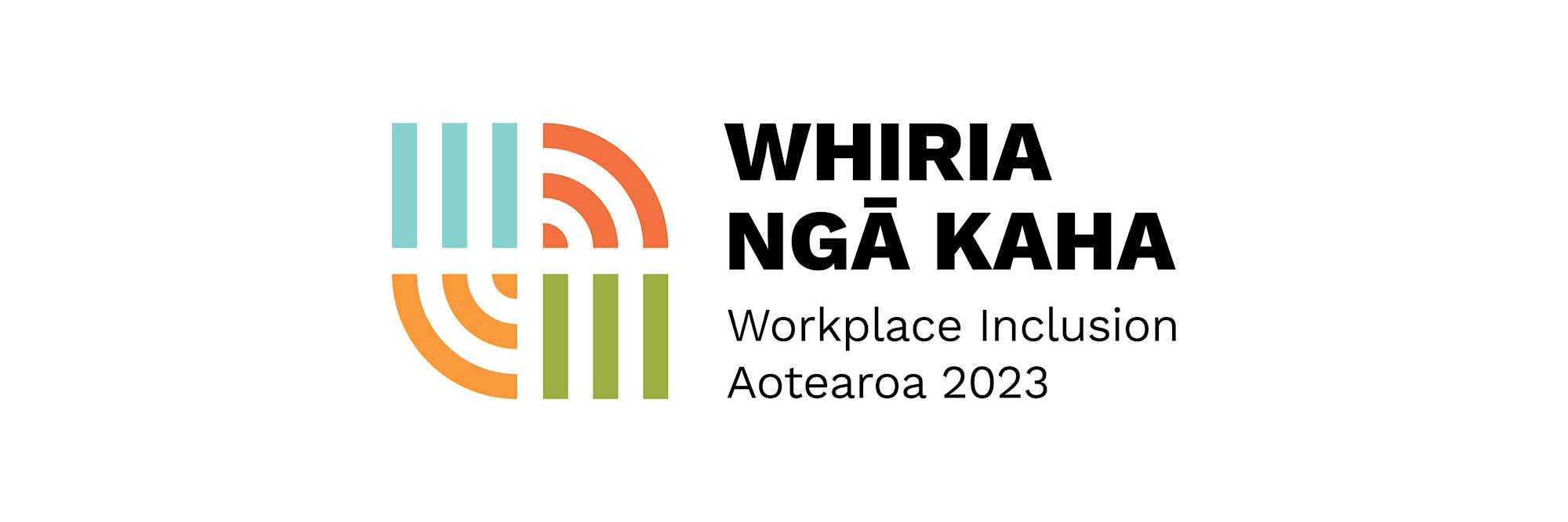 Whiria Ngā Kaha Workplace Inclusion Aotearoa 2023 logo