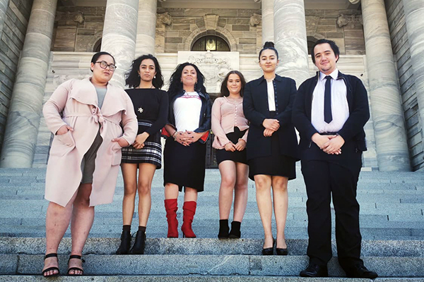 RISE Talent rangatahi at Parliament