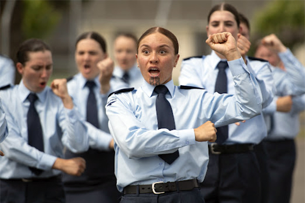 Female NZDF haka